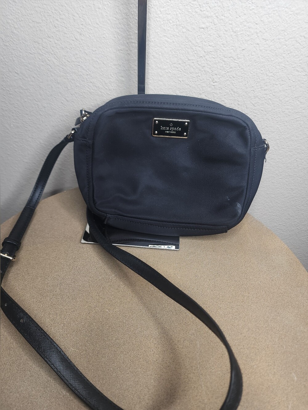 kate spade nylon crossbody Bag With COA